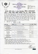 Theory Exam Routine of BNS 3rd and B.Sc.Nursing 4th Year 2077