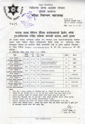 Practical Exam Routine of 2nd Year Various Programs Supplementary Exam 2081.